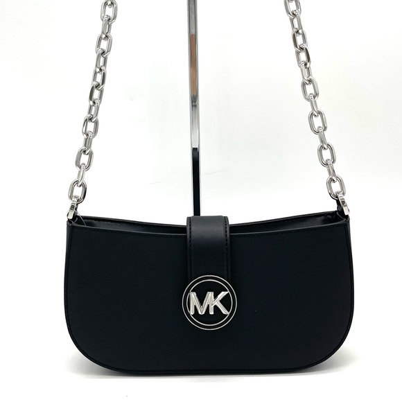 Michael Kors Carmen Small Pouchette Crossbody Bag - Picture 3 of 10